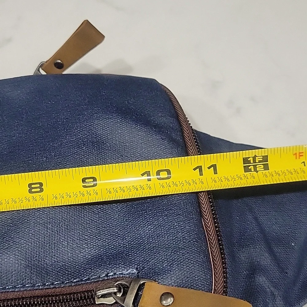 Blue Men's Sling Bag Crossbody Bag Traveler Bag